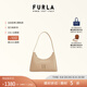 芙拉（FURLA）【禮物】DIAMANTE牛皮迷你女士單肩鉆石包腋下包氣質(zhì)女包 小麥色