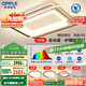 歐普（OPPLE）吸頂燈客廳燈全光譜智能LED燈具燈飾簡(jiǎn)約現(xiàn)代大氣套餐1 包安裝