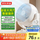 京東京造 [小云朵」空氣循環(huán)扇 廣角搖頭電風(fēng)扇家用節(jié)能桌面/臺式小風(fēng)扇空調(diào)伴侶輕音大風(fēng)量四季循環(huán)白色款