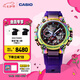 卡西歐（CASIO）G-SHOCKMTG-B3000極光主題手表防水運動男士手表石英手表 MTG-B3000PRB-1APR-六局電波