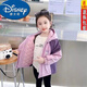 迪士尼（Disney）女童加絨外套冬裝2025新款洋氣兒童秋冬款?yuàn)A棉加厚冬季棉服上衣潮 庫洛米外套夾棉 無包包 150碼建議身高140cm左右
