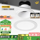 鹿家良品（LUUGAA）led射燈/筒燈嵌入式開錯孔洞補救環(huán)圈外殼加大擴展配件 內(nèi)徑85MM補救圈（開孔7.5cm）