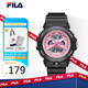 斐樂(lè )（FILA）甜酷巧克力風(fēng)格通勤時(shí)尚男女潮流時(shí)尚學(xué)生電子手表6742-001