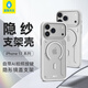 藍猩先生適用蘋(píng)果17Promax手機殼 iPhone17promax保護殼拍照鍵全包帶支架磁吸充電防摔散熱手機保護套 白