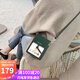 viney牛皮包包女包迷你手機包洋氣單肩斜挎包生日禮物高級感送女友老婆