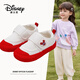Disney迪士尼學(xué)步鞋幼兒園鞋室內鞋男童軟底防滑童鞋小寶寶帆布鞋女童鞋 米奇紅 22 【腳長(cháng)13.5-14.0cm】