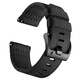 猜那華為GT5 PRO watch4pro尼龍watch3 GT4佳明255 265快拆帆布編織替換編制表帶 曜石黑【黑鋼扣】尼龍表帶 表帶寬度22mm