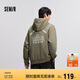 森馬（Semir）梅花系列衛(wèi)衣男運動風情侶裝冬季印花連帽上衣寬松潮101724116220