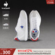 樂(lè )卡克（Le coq sportif）法國公雞2025年夏季新品男女同款運動(dòng)休閑鞋 白藍紅 37