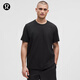lululemon丨Soft Jersey 男士短袖針織衫 芯吸 LM3F43S 黑色 L
