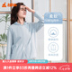 銅牛冰感臻棉長袖連帽女開衫春夏新款純棉休閑長袖開衫VS321 景天藍(lán) M (165/90)