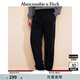 ABERCROMBIE & FITCH男裝25春夏經(jīng)典小麋鹿毛圈布美式松緊腰運動(dòng)衛褲長(cháng)褲KI134-5030 黑色 M (180/80A)偏大偏長(cháng),建議小一碼