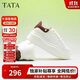 他她（TATA）厚底小白鞋女增高板鞋女松糕鞋WN801AM4 米白/酒紅 37