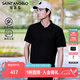 報喜鳥短袖POLO衫男裝【涼感抗菌科技】2025夏季新款男士時尚短袖POLO衫 曜石黑 L -48(175/96)