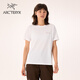ARC'TERYX始祖鳥(niǎo) KRAGG SL COTTON BLURRED BIRD CREW SS 女子 棉質(zhì)短袖T恤 石膏白/貝栗粉 S