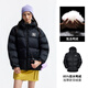 駱駝（CAMEL）【拒水羽絨】戶(hù)外羽絨服冬新款中長(cháng)款男女加厚外套羽絨服