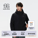 KOLON SPORT/可隆輕量羽絨服 男子戶外運(yùn)動(dòng)防水防風(fēng)可拆卸保暖連帽鵝絨服 LHDJ4WNT35-BK 黑色 2XL (185/104A)