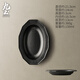 九土日式粉引復古小碟八角盤(pán)陶瓷餐具景德鎮盤(pán)甜品點(diǎn)心盤(pán)家用盤(pán)子 隱霧長(cháng)盤(pán)【小號】單個(gè)裝 8.5英寸