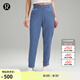 lululemon丨Luxtreme? 女士修身款松緊腰中腰長褲 LW5GSVA 綠洲藍 M