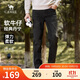 駱駝（CAMEL）男裝直筒牛仔褲春夏季舒適棉感彈力修身復古水洗長(cháng)褲子M14CA1S716