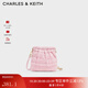 CHARLES&KEITH蝴蝶結流浪包雙肩包女生日禮物CK2-60782390-A Pink粉紅色 小包