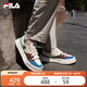 FILA 斐樂(lè)官方川行鞋F(xiàn)OSSO男鞋帆布鞋休閑鞋2025年運(yùn)動(dòng)鞋小白鞋厚底