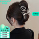 卡瑪倫（KAMALUN）高檔發(fā)夾飾女2025款高級(jí)感發(fā)卡盤發(fā)抓夾鯊魚夾520送女朋友禮物 銀色【不刻字】