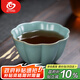 MULTIPOTENT茶杯汝窯開(kāi)片可養功夫茶具主人杯品茗杯荷瓣杯精美伴手禮盒套裝