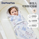DOMIAMIA嬰兒抱被秋冬季可脫膽包單防驚跳包裹巾寶寶秋冬包被 【內膽可拆 被套+內膽】雪鹿冰原