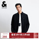 杰克·瓊斯（JACK&JONES） 男裝秋季商務休閑通勤上班純棉舒適純色寬松長袖襯衫225305017