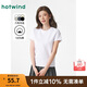 熱風2025年春季新款女士基本短T恤F01W25100 04白色 XL