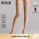 Wolford 沃爾福特Satin20D繁花系列光澤性感防滑蕾絲黑絲大腿襪21223  4273 透明膚色M
