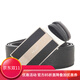 巴利（BALLY）男士皮帶奢侈品商務(wù)雙面B字扣板扣牛皮腰帶新品七夕禮物送男友 黑/啡板扣BOGART35M 440 110