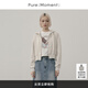 Pure:Moment:商場同款24秋新品花灰寬松衛(wèi)衣絨衫4F8201902Q 花灰 S