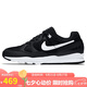 耐克NIKE休閑鞋男緩震AIR SPAN II SHOE運(yùn)動鞋AH8047-008黑白44.5