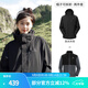 駱駝（CAMEL）三防沖鋒衣戶外登山服防風(fēng)防水防污三合一運(yùn)動(dòng)外套 AD12263514X抓絨內(nèi)膽幻影黑男女 2XL