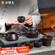 金鑲玉功夫紫砂茶具整套家用喝茶泡茶宜興原礦全手工高檔 一陶一醉套裝