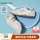 熱風(fēng)（Hotwind）女鞋軟底百搭德訓鞋2025年春秋新款輕便透氣通勤小白鞋休閑女板鞋 70白銀 37 235mm