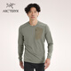 ARC'TERYX始祖鳥(niǎo) RHO LT CREW NECK 男子 內層長(cháng)袖上裝 FORAGE/TATSU/幽霧綠/復古綠 S