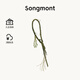 Songmont【文淇同款】山下有松愈心石水晶手工編織包包掛件配飾 慧心綠 現貨
