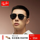 雷朋（RayBan）飛行員墨鏡時(shí)尚開(kāi)車(chē)駕駛男女款太陽(yáng)鏡0RB3712D 禮物