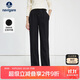 Navigare意大利小帆船女士休閑長(cháng)褲衛褲運動(dòng)直筒褲2332073504 黑 L 