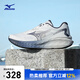 美津濃（MIZUNO）25年新款 ASTRO X 運(yùn)動(dòng)跑步鞋男女厚底緩震回彈專業(yè)體考慢跑鞋