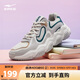 鴻星爾克休閑鞋夏季新款復古面包鞋厚底運動(dòng)鞋時(shí)尚百搭老爹鞋簡(jiǎn)約女丨星岳