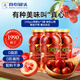 真心 山楂罐頭248g*3罐 水果罐頭糖水飲料水果撈休閑聚餐節(jié)日送禮黑五