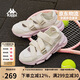 卡帕（Kappa）官方背靠背運動(dòng)涼鞋子女夏季新款瑪麗珍外穿沙灘拖鞋女 玫瑰粉 38