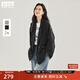 對(duì)白寬松廓形通勤西裝外套女2025年秋新款oversize氣質(zhì)休閑小西服 靜謐黑 S