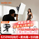神牛（Godox）E250攝影閃光燈SK400ii二代專(zhuān)業(yè)室內(nèi)攝影棚打光燈250W證件照打光燈SK300W靜物產(chǎn)品拍照400W補(bǔ)光燈 E250W閃光燈【單燈引閃套裝】