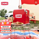 CHUMS洽洽鳥(niǎo) 露營(yíng)戶(hù)外 野餐復古鋼制保溫車(chē)載手提冰桶冷卻箱保溫箱 復古紅色R001（12L） 均碼