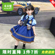 木木屋洛麗塔公主裙女童連衣裙春夏季新款朱迪兔子警官生日禮服兒童衣服 朱迪短袖（送領結跟微章短褲） 110 適合100-110cm年齡4-5歲
